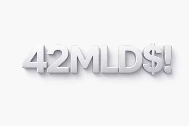 iPhone odnotował najlepszy kwartał w historii - Apple ma 42 mld dolarów zysku netto w kwartał