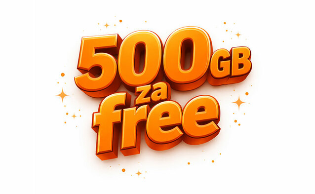 500 GB zamiast 100 GB – zupełnie za darmo