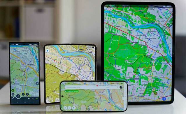 Mapy turystyczne, rowerowe, motocyklowe, 4x4, działające offline - najlepszy poradnik w polskim internecie
