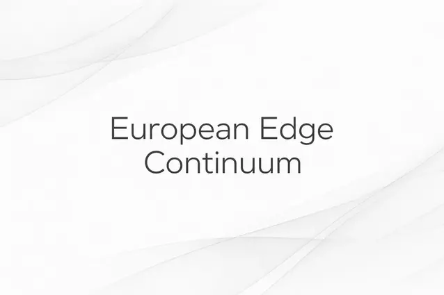 Jest specjalna federacja największych europejskich operatorów - European Edge Continuum