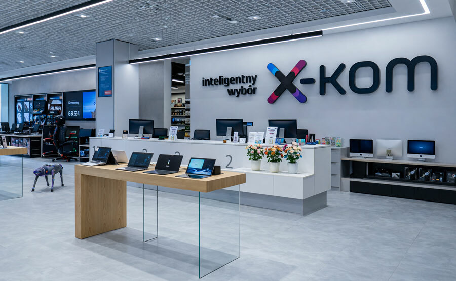X-kom otwiera nowy salon – promocje, roboty i vouchery na start