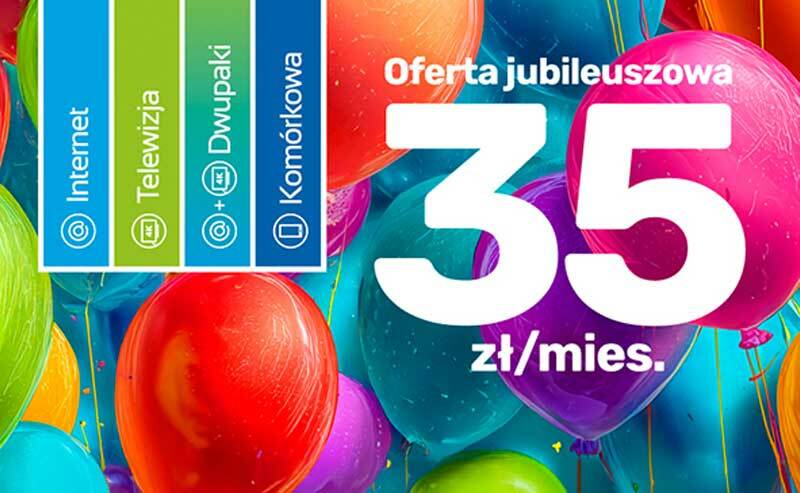 Na 35-lecie ruszyła promocja na internet, telewizję i telefon komórkowy