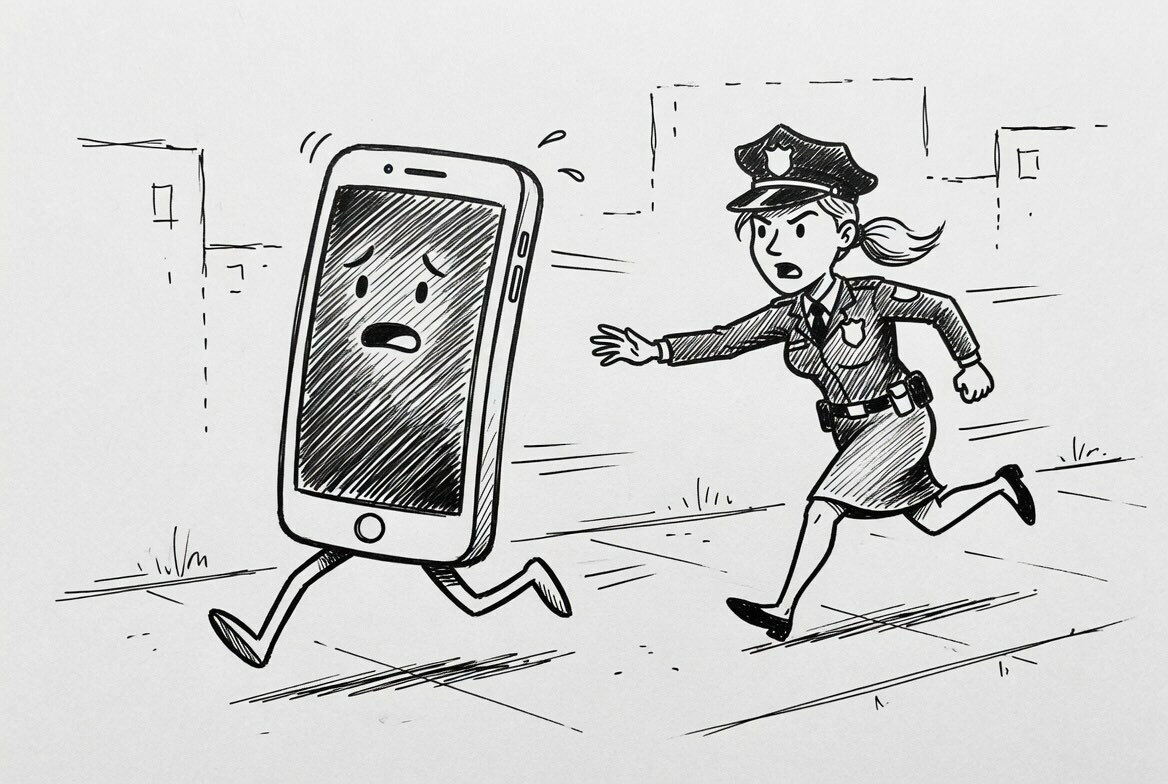 Zamawiali smartfony na prawdziwe firmy i przekierowywali przesyłki