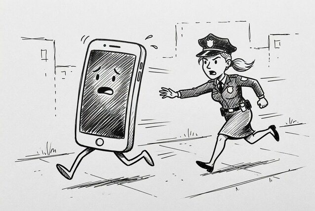 Zamawiali smartfony na prawdziwe firmy i przekierowywali przesyłki