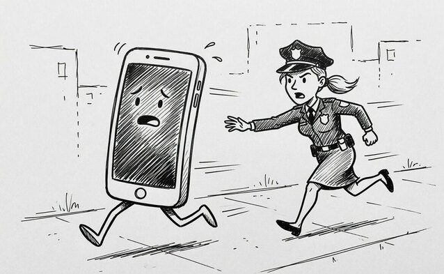 Zamawiali smartfony na prawdziwe firmy i przekierowywali przesyłki