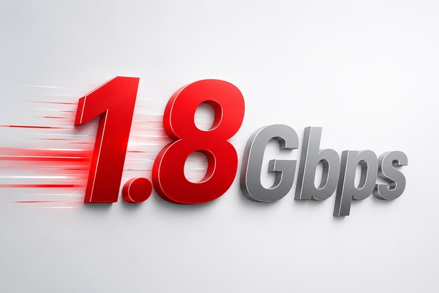 Uplink przekroczył 1,8 Gb/s – tak działa 1000 MHz w paśmie 26 GHz
