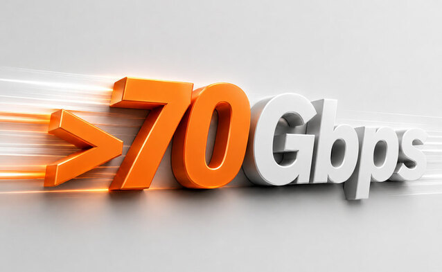 Orange i Nokia rozpędzili w Warszawie zwykły światłowód do ponad 70 Gbps