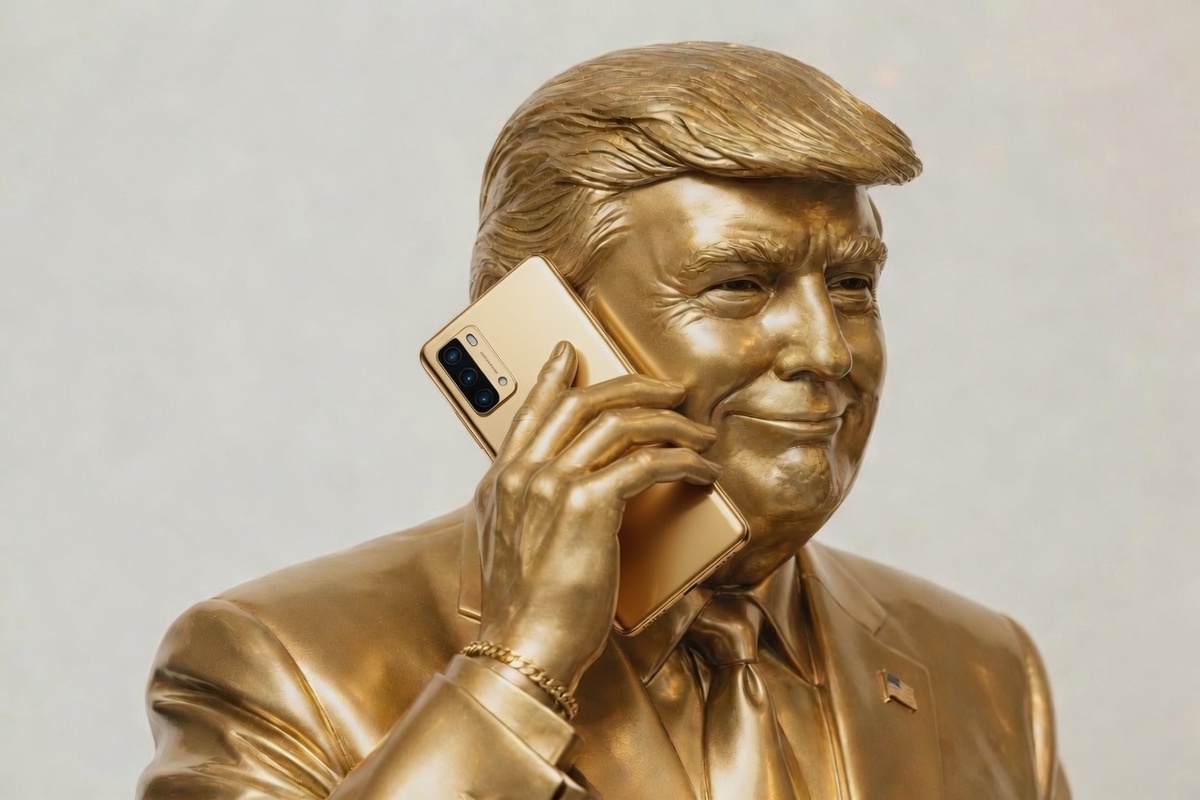 Trump Mobile – chińskie złote telefony opóźnione, ale za to wypłynęły dane zamawiających
