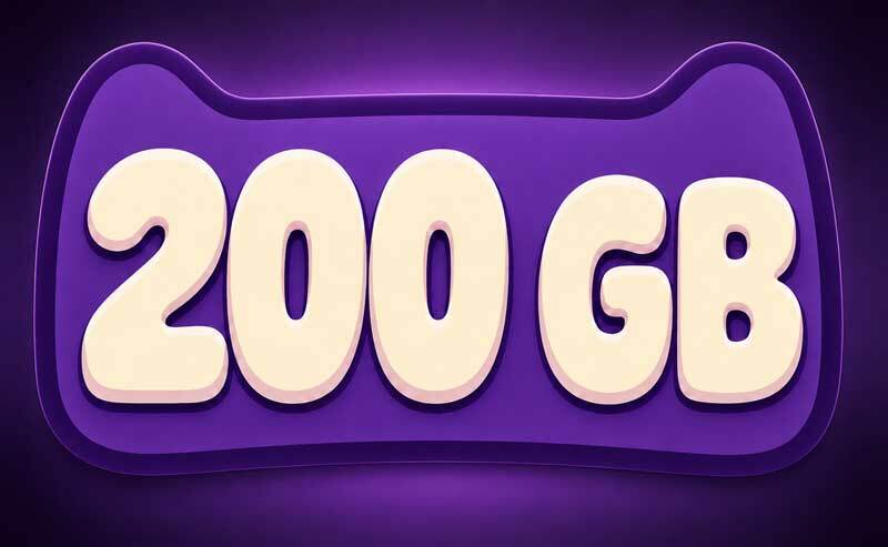 Długi weekend z darmowym pakietem 200 GB