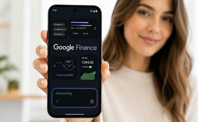 Google Finance po nowemu - aplikacja, raporty i analiza z AI