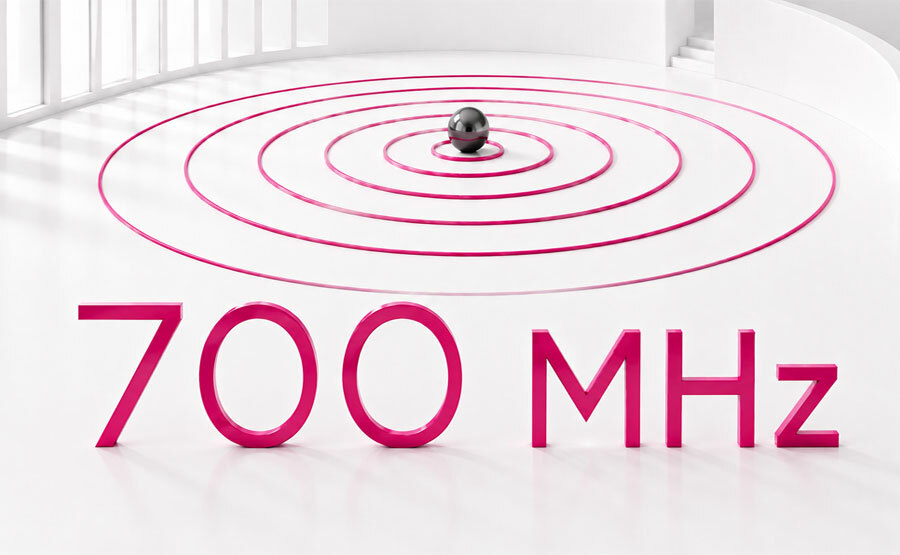 T-Mobile ma już prawie 1000 stacji z pasmem 700 MHz