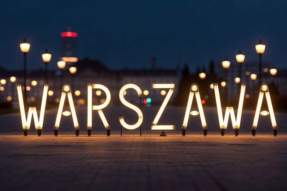 Warszawa będzie sterować zdalnie 110 tysiącami latarni