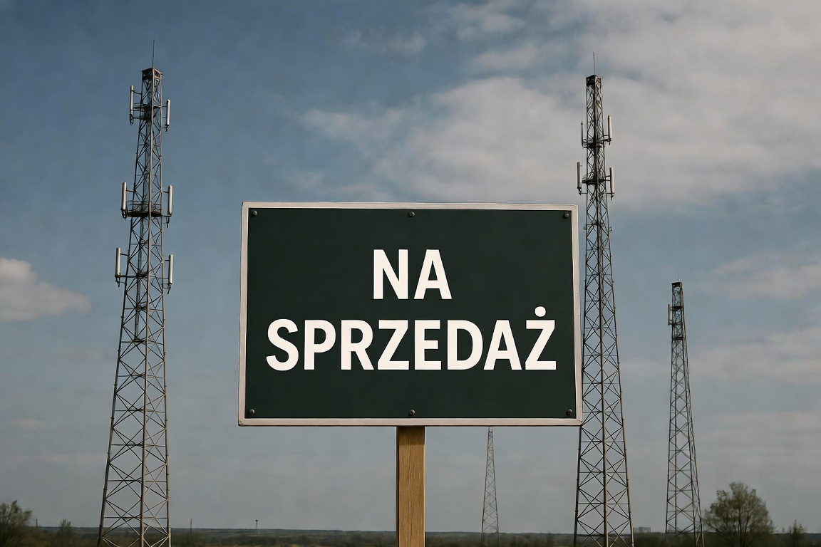 Kolejny operator sprzedaje swoją całą infrastrukturę mobilną