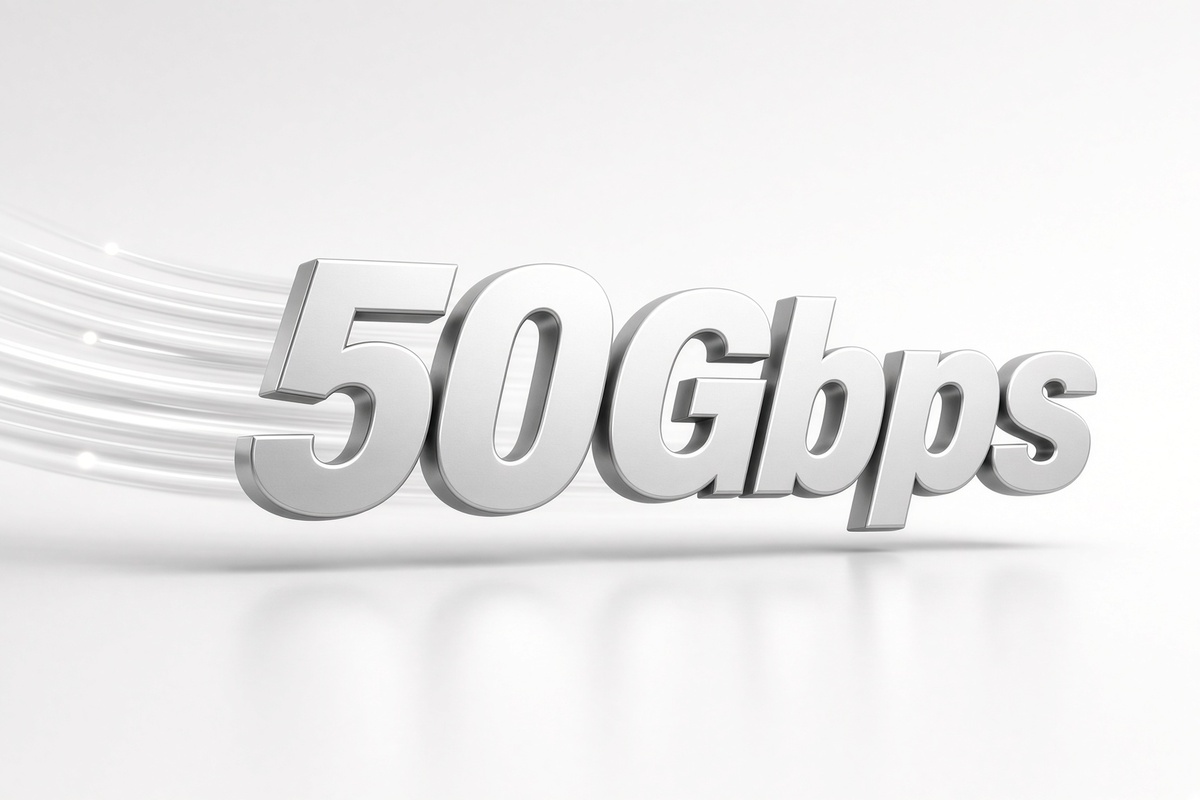 50 Gb/s bez wymiany światłowodów