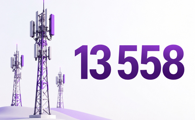 Play przekroczył 13,5 tys. stacji - 52 nowe stacje we wrześniu