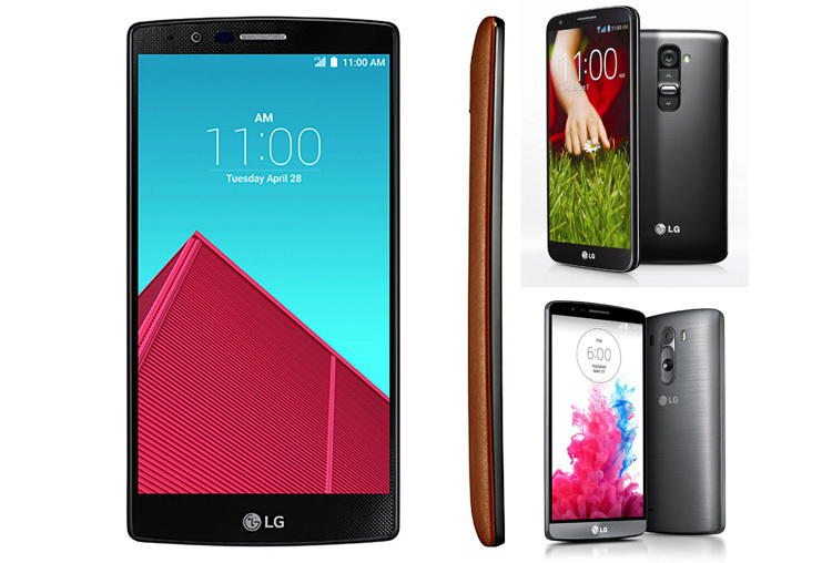 LG G4 a poprzednie wersje - porównanie