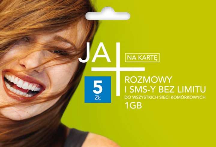 Startery JA+ Na Kartę za darmo na www.plus.pl