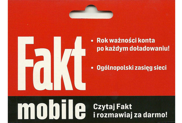Tak wygląda starter FAKT MOBILE
