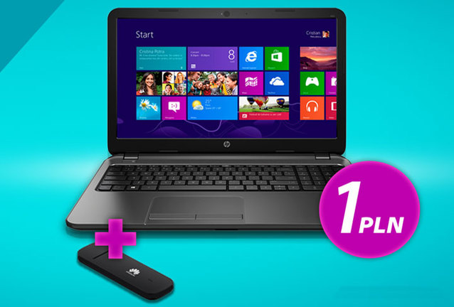 HP 250 G3 z modemem LTE za złotówkę w FM GROUP Mobile