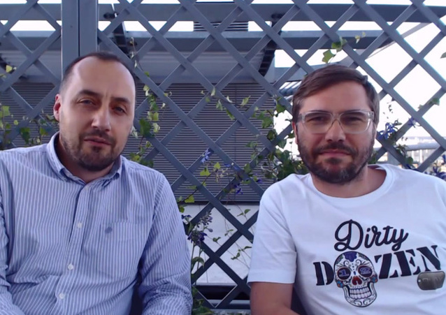 Tomasz Pogoda i Marcin Gruszka