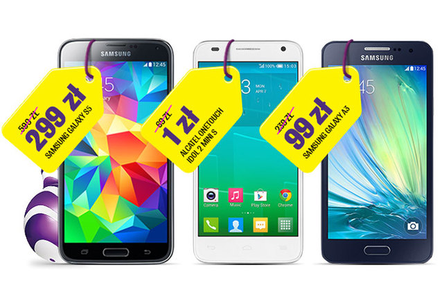 Samsung Galaxy S5 taniej w Play