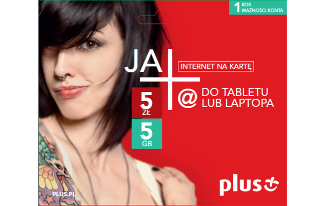 JA+ Internet na Kartę