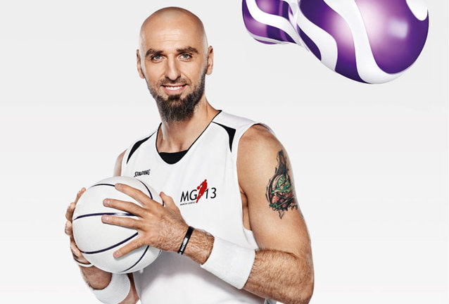 Marcin Gortat w reklamach Play