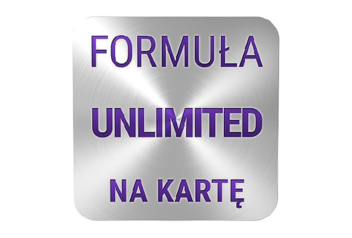 Formuła Unlimited na kartę w Play