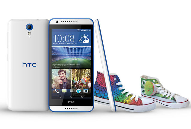 HTC Desire 620 z kuponem na trampki Converse w T-Mobile
