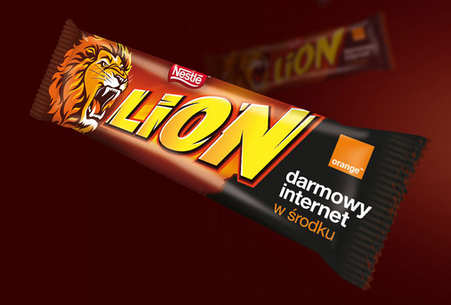 100 MB za darmo w batonach LION