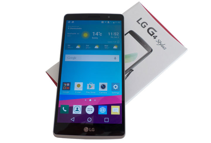 Test LG G4 Stylus