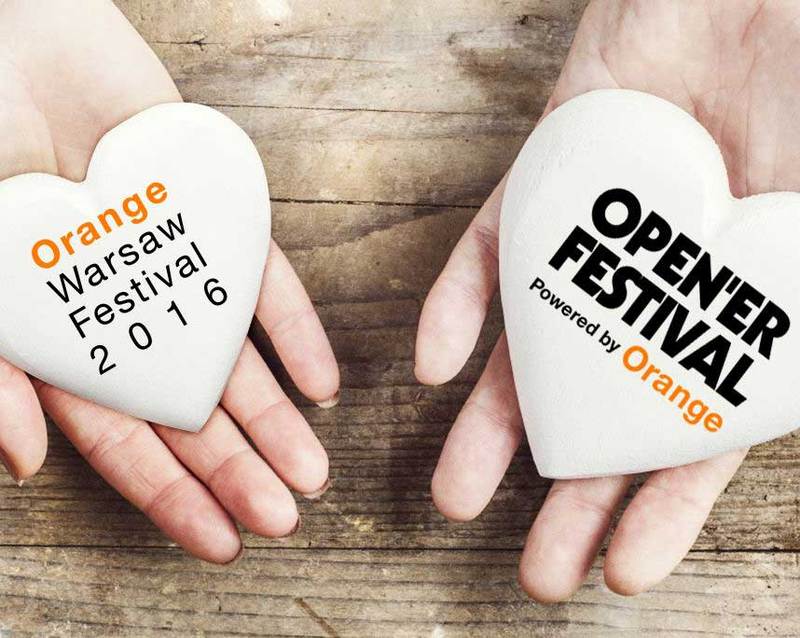 Orange Warsaw Festival oraz Open’er Festival powered by Orange