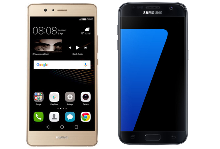 Huawei P9 lite vs Samsung Galaxy S7 