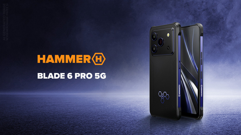 HAMMER BLADE 6 PRO 5G debiutuje - smuklejsza obudowa i noktowizja