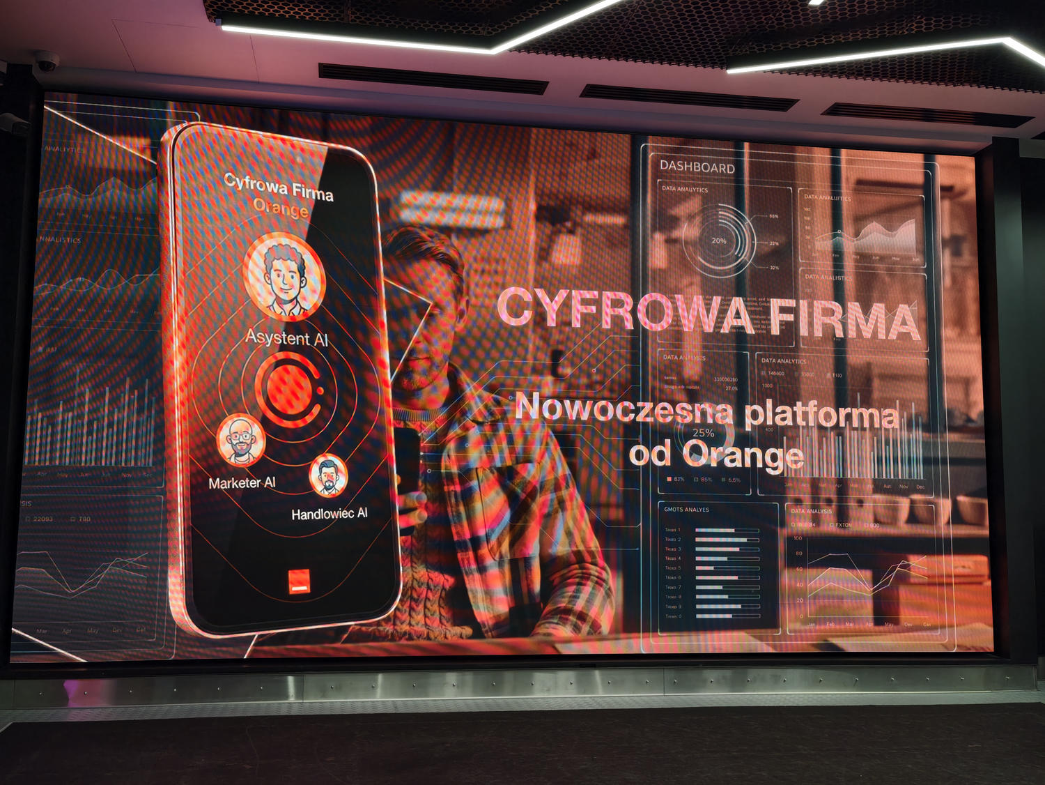 Orange wprowadza Cyfrową Firmę - czterech pracowników AI pomoże prowadzić mały biznes