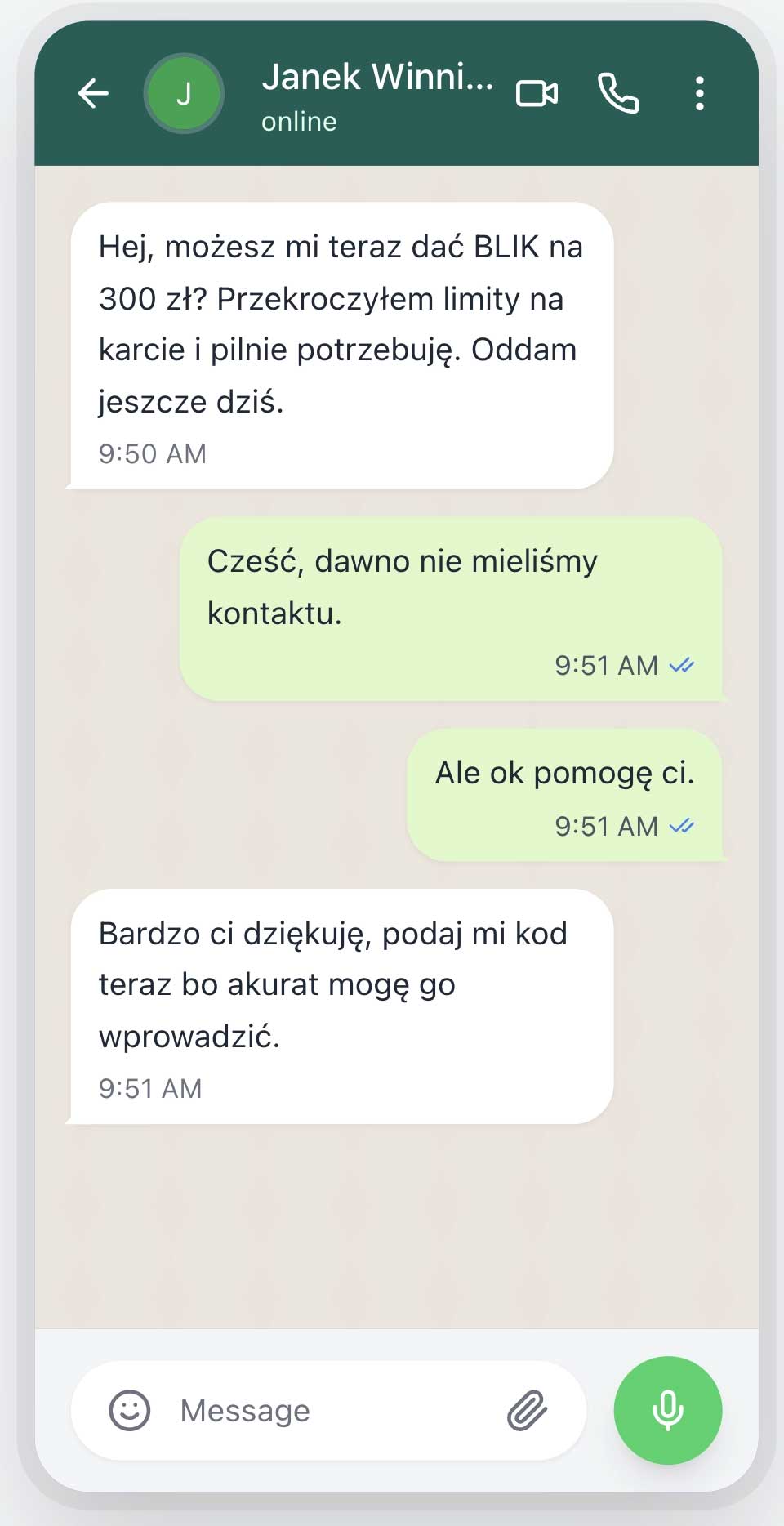 Tak przestępcy wyciągają pieniądze przez BLIK