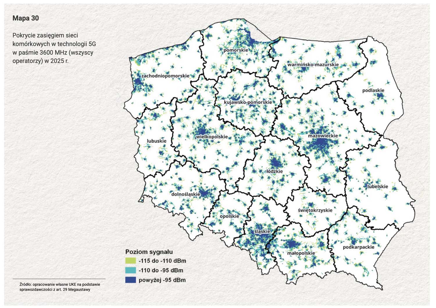 5G jest już prawie wszędzie - szybkie 5G jest głównie w miastach