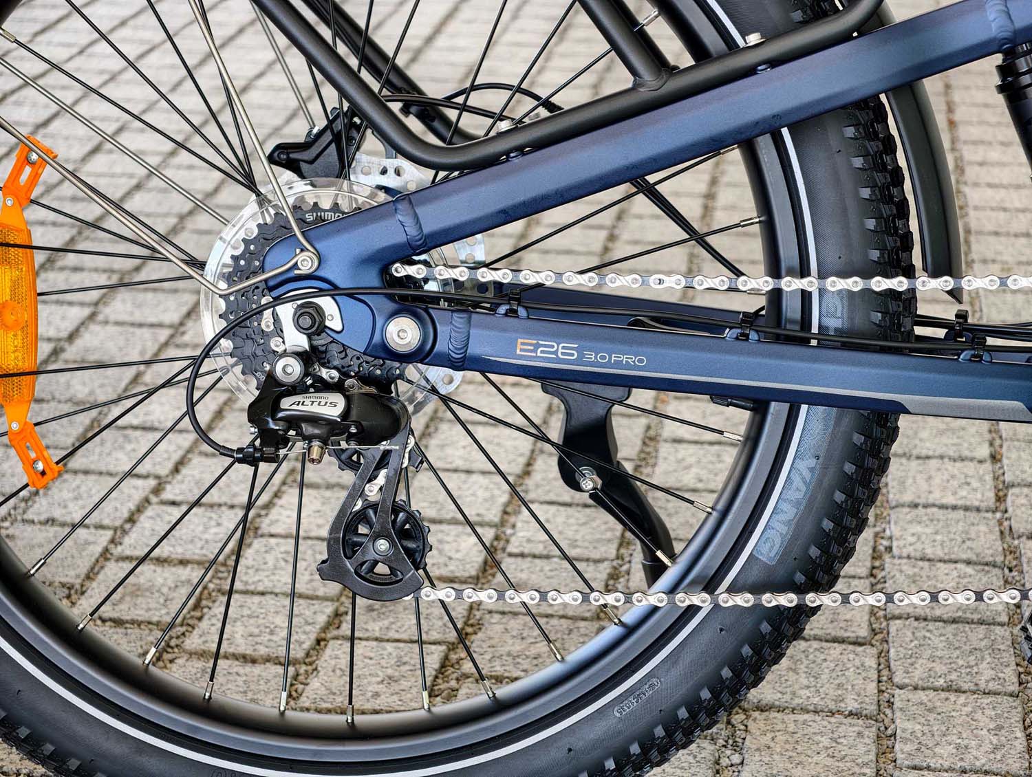Test roweru elektrycznego Engwe E26 3.0 Pro – jest ogromny i bardzo komfortowy