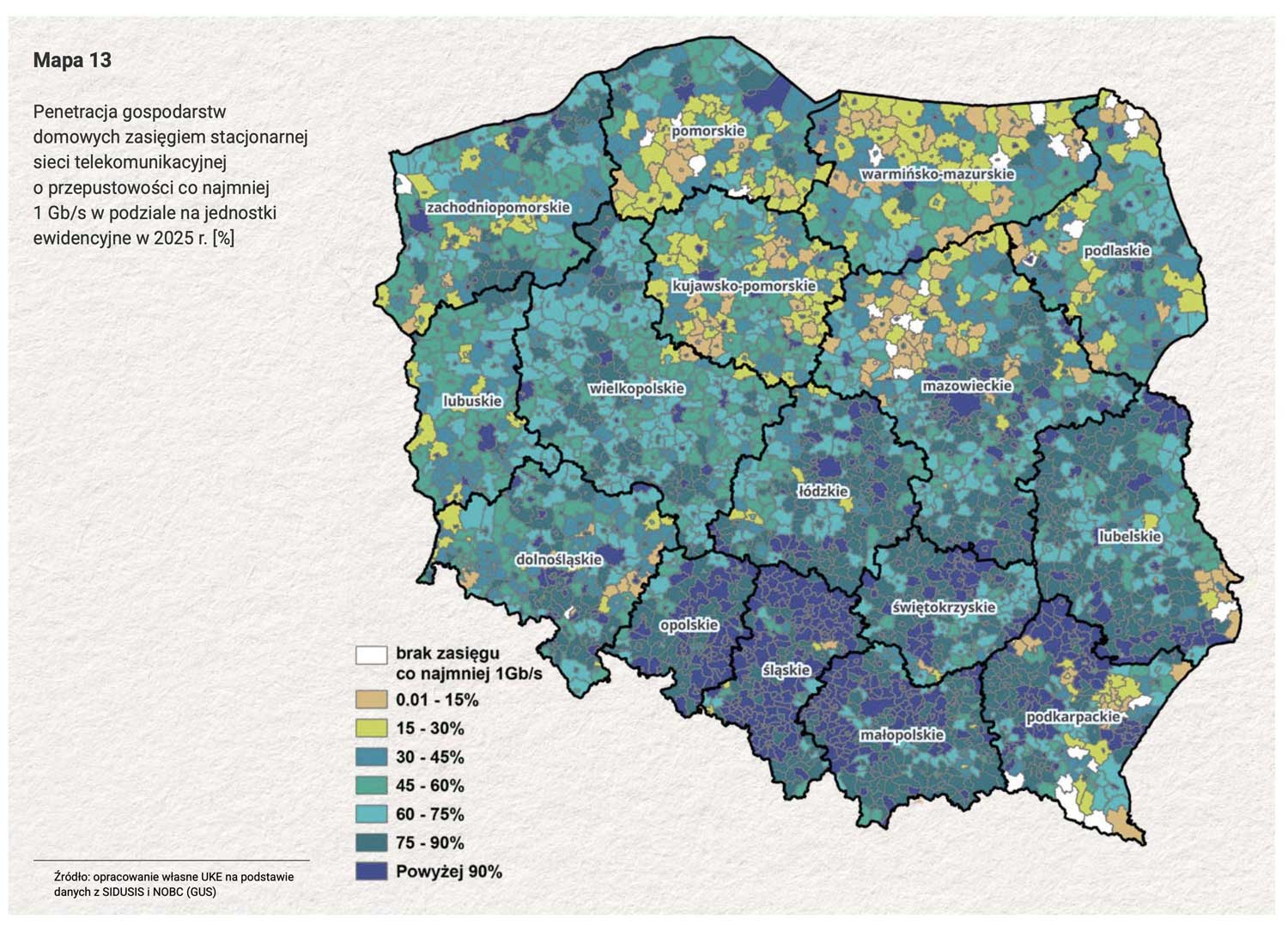 Światłowód dociera do 80% domów – 100% chyba nigdy nie będzie