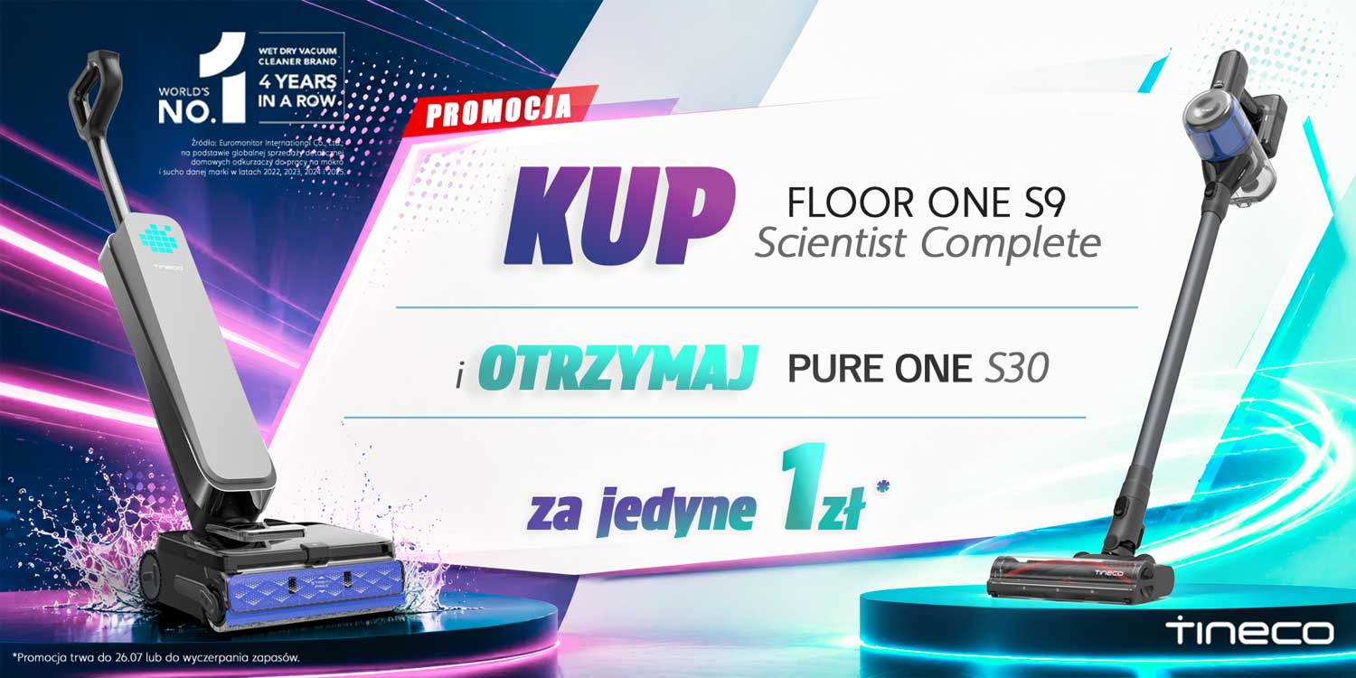 Drugi odkurzacz za 1 zł - ruszyła letnia promocja