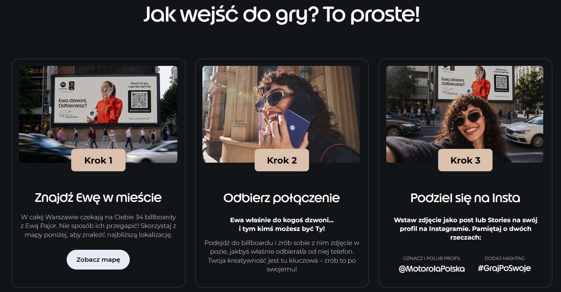 Motorola gra z Ewą Pajor - codziennie można zgarnąć akcesoria