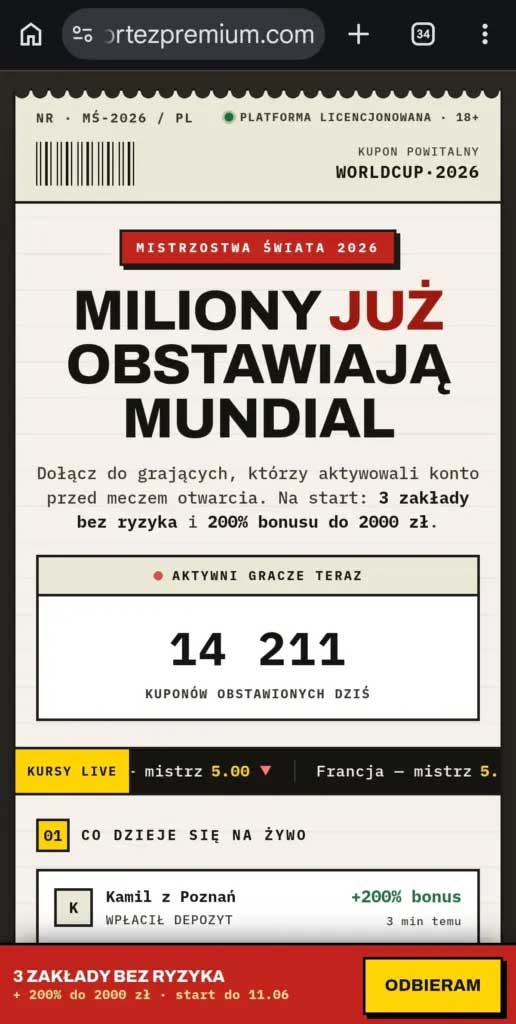 Fałszywe reklamy ze znanymi osobami - oszuści wykorzystują mundial