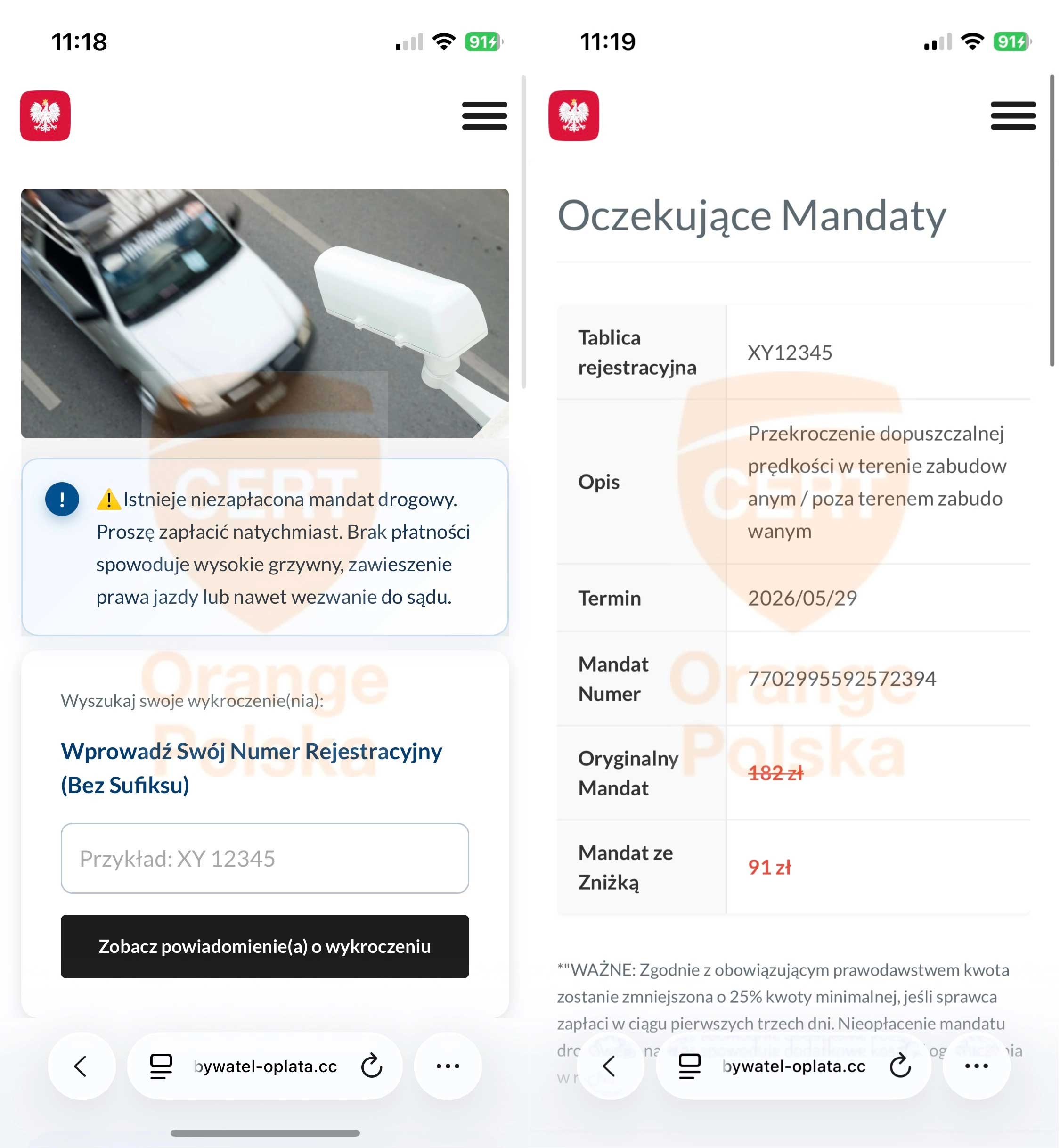 Dostałeś SMS o mandacie? To może być nowy przekręt
