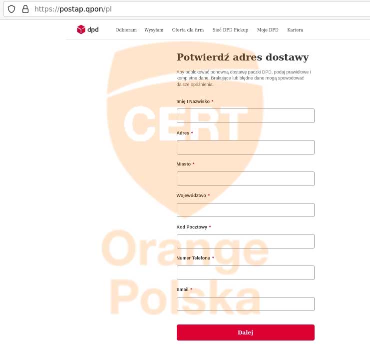 Nie każda wiadomość o paczce jest prawdziwa - oszuści liczą na pośpiech