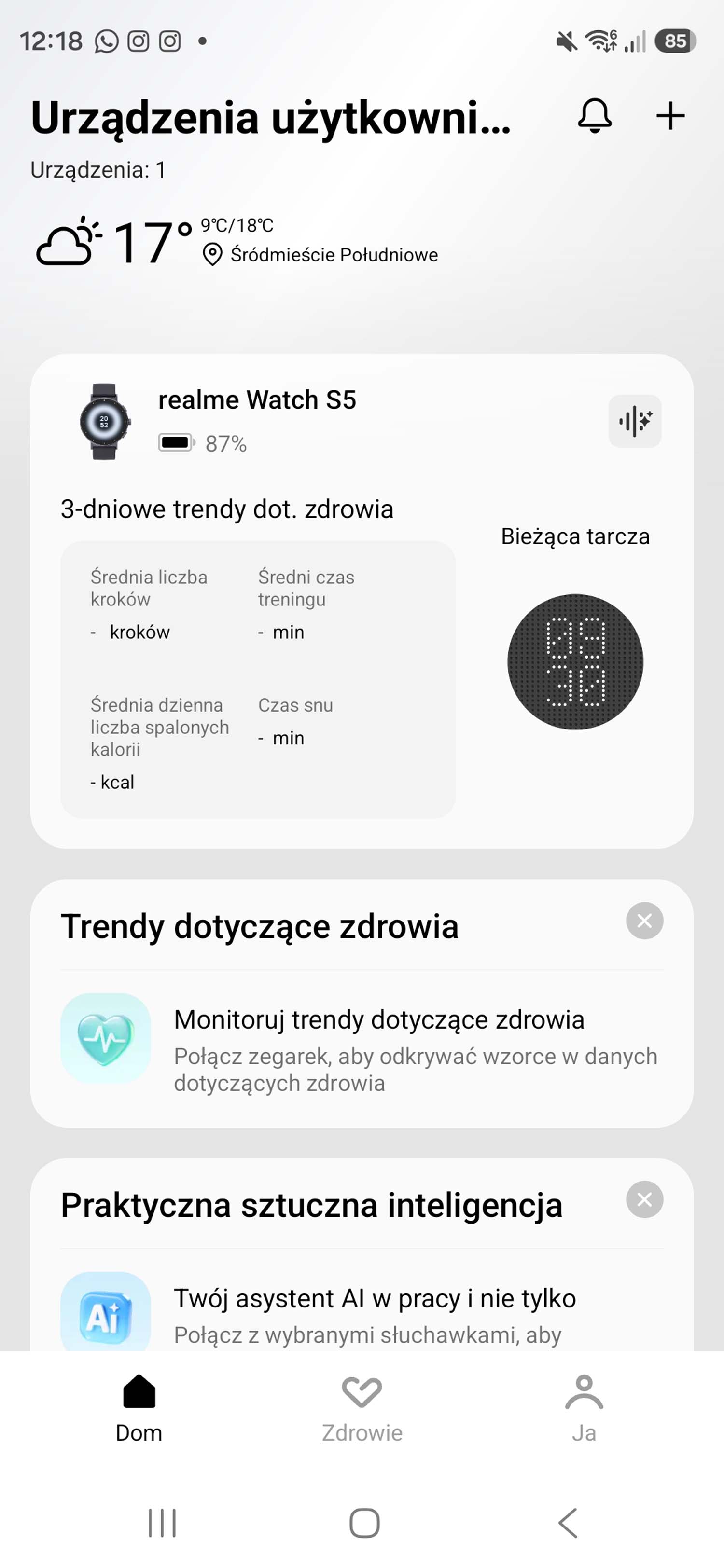 Test zegarka realme Watch S5 – klasyczny design, GPS i 20 dni na baterii w cenie poniżej 450 zł