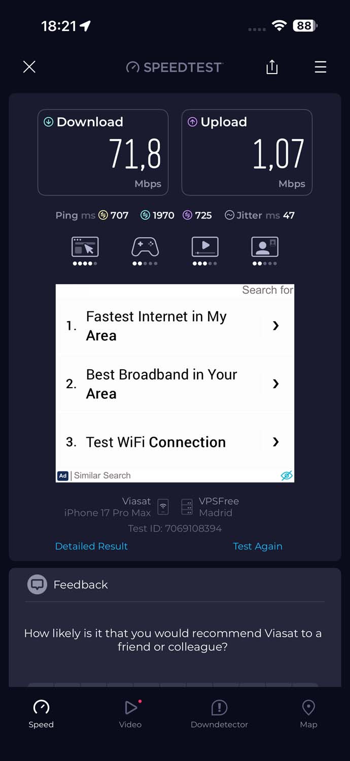 Sprawdziliśmy internet w Dreamlinerze LOT-u do San Francisco