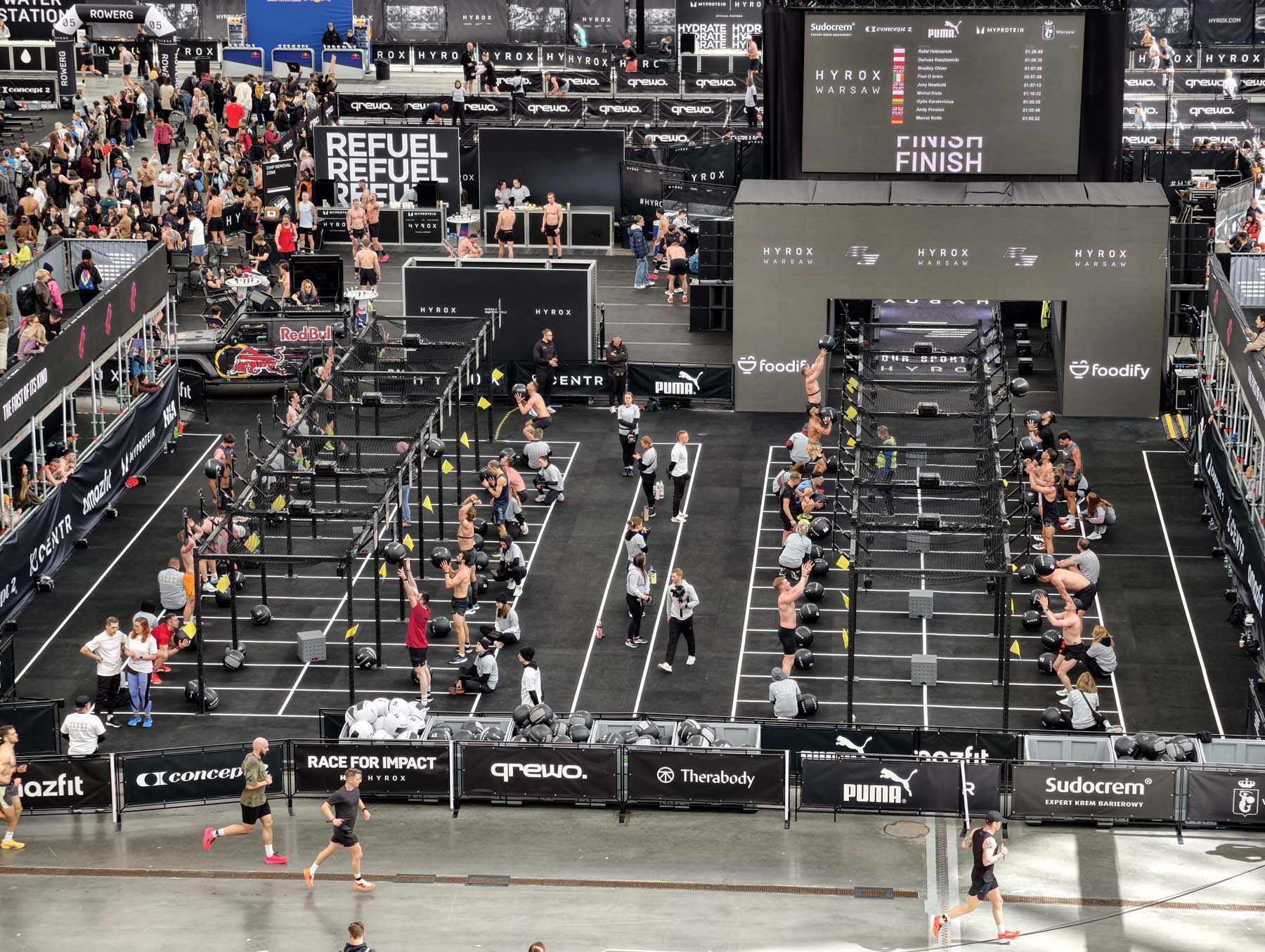 Amazfit wspiera HYROX - w Warszawie wystartowało rekordowe 14 tys. zawodników