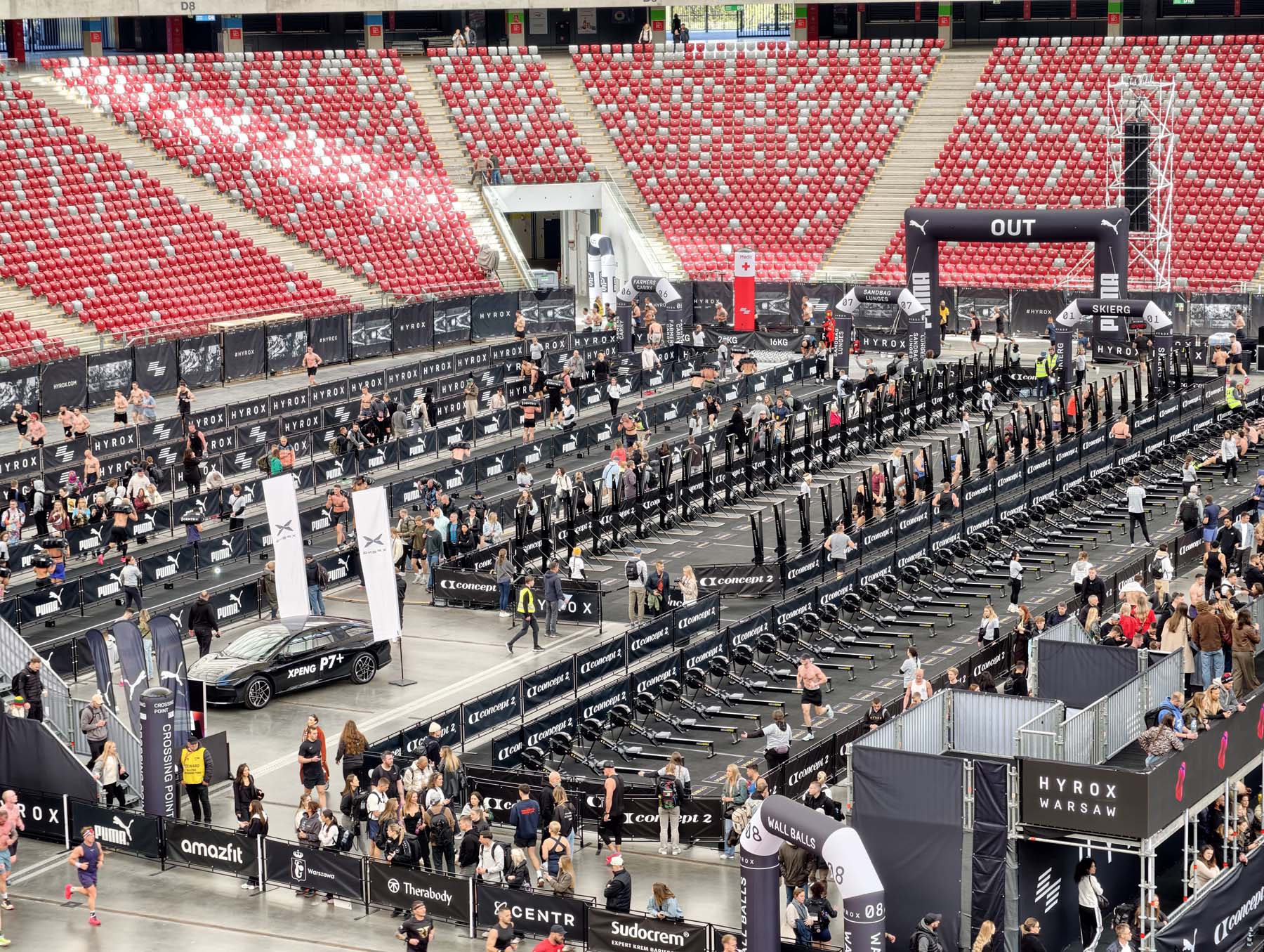 Amazfit wspiera HYROX - w Warszawie wystartowało rekordowe 14 tys. zawodników