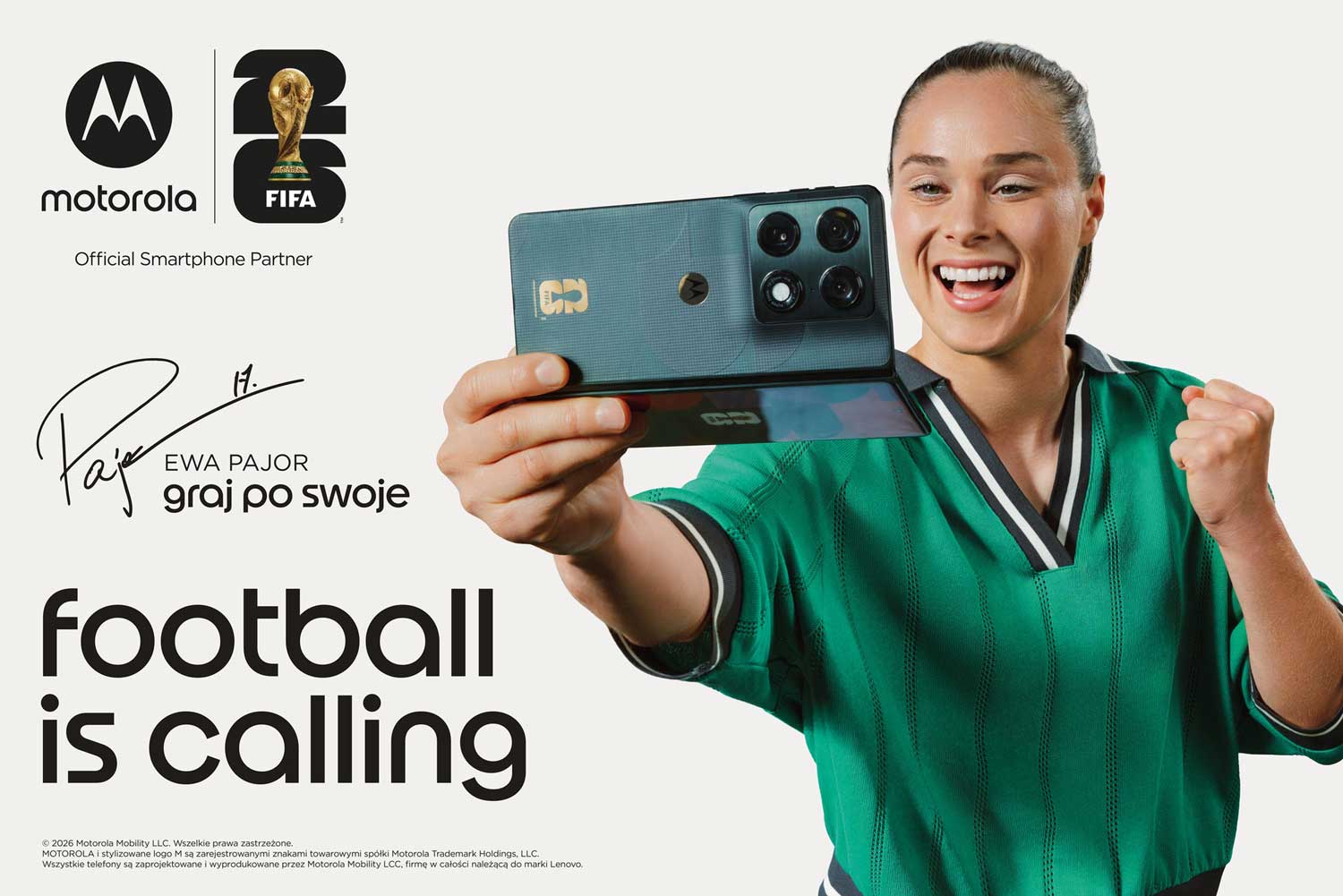 Pajor zagra dla Motoroli