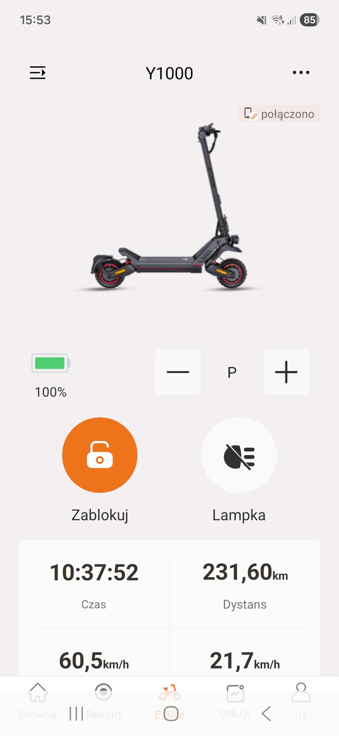 Przetestowaliśmy Engwe Y1000 - to teraz flagowa hulajnoga tej marki